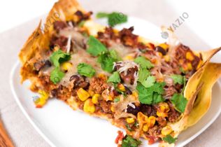 Gratin mexicain bœuf et haricots