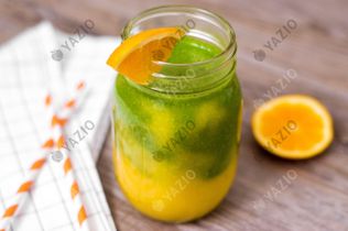 Smoothie mangue-épinards