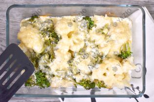 Cauliflower Broccoli Casserole