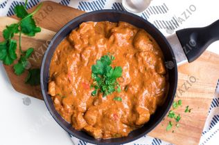 Curry de poulet et noix de coco