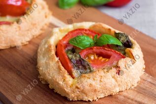 Tomate-Basilikum-Galette