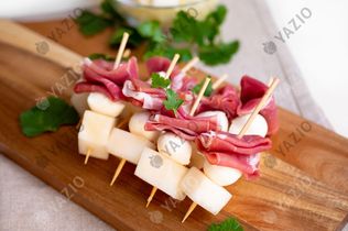 Melonen-Schinken-Spieße