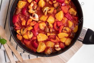 Kartoffel-Tomaten-Pfanne