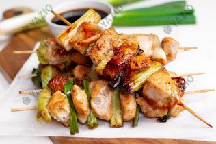 Honey-Glazed Chicken Skewers