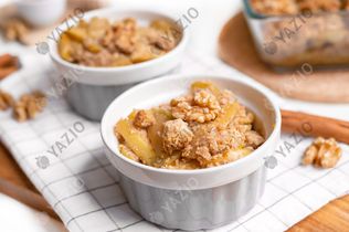 Crujiente de manzana