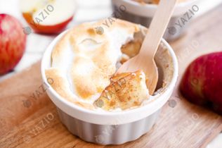 Doce de maçã e suspiro