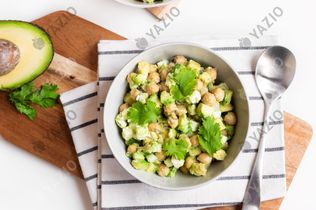 Avocado & Chickpea Salad