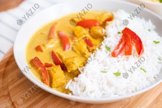 Chicken Curry with Basmati Rice