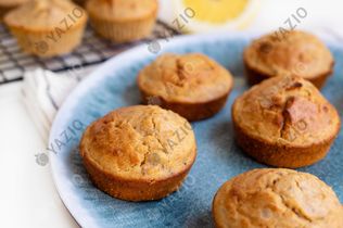 Zitronen-Chia-Frühstücksmuffins