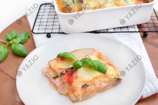 Zucchini & Ham Lasagne