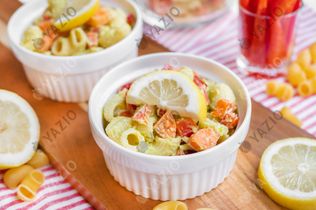 Veganer Makkaroni-Salat