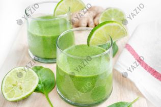 Grüner Kokos-Smoothie