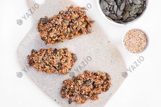 Barras de granola cetogênicas