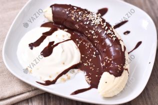 Bananasplit mit Amaranth