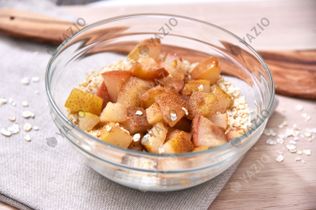 Warmes Birnen-Müsli