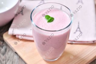 Smoothie de morango e banana
