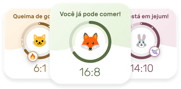 Acompanhamento de jejum intermitente