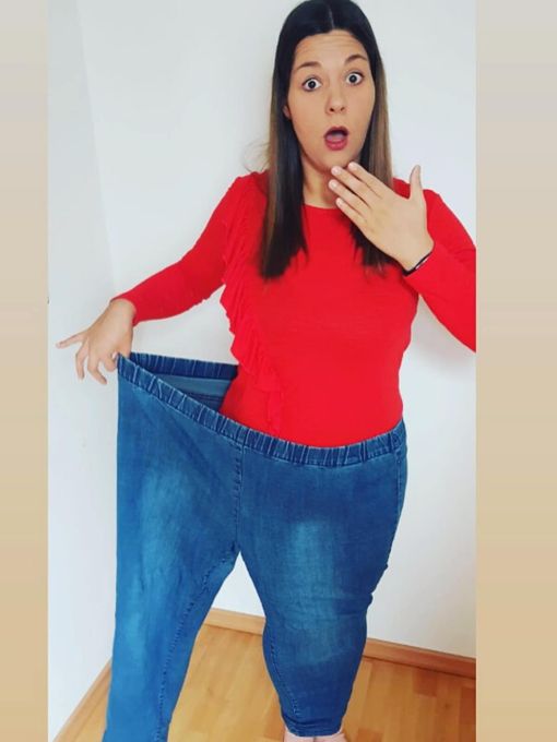 Janna ha perdido 85 kg, su historia de éxito