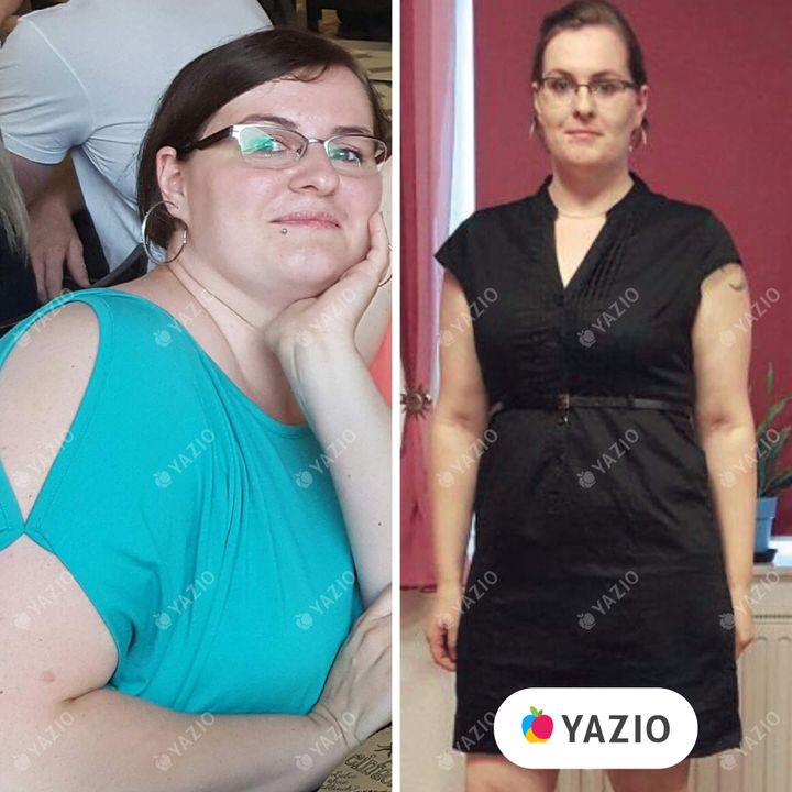 Heike hat 19 kg mit Yazio abgenommen