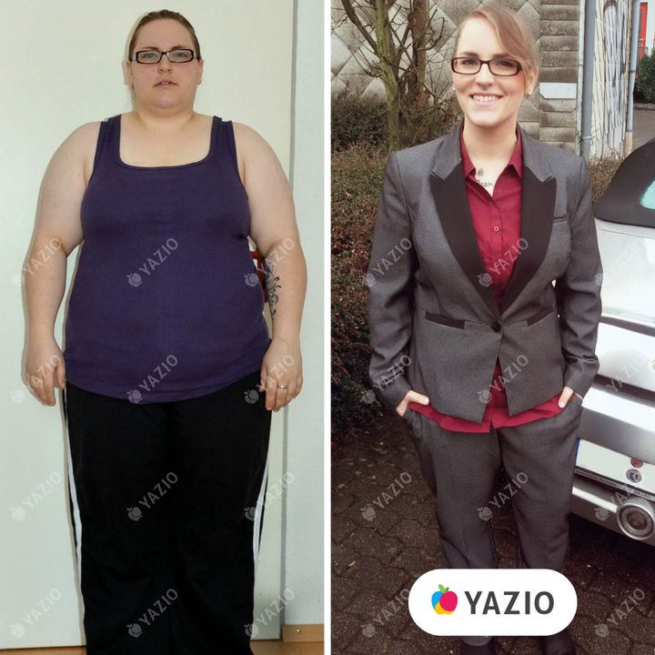 Sissi hat 51 kg mit Yazio abgenommen