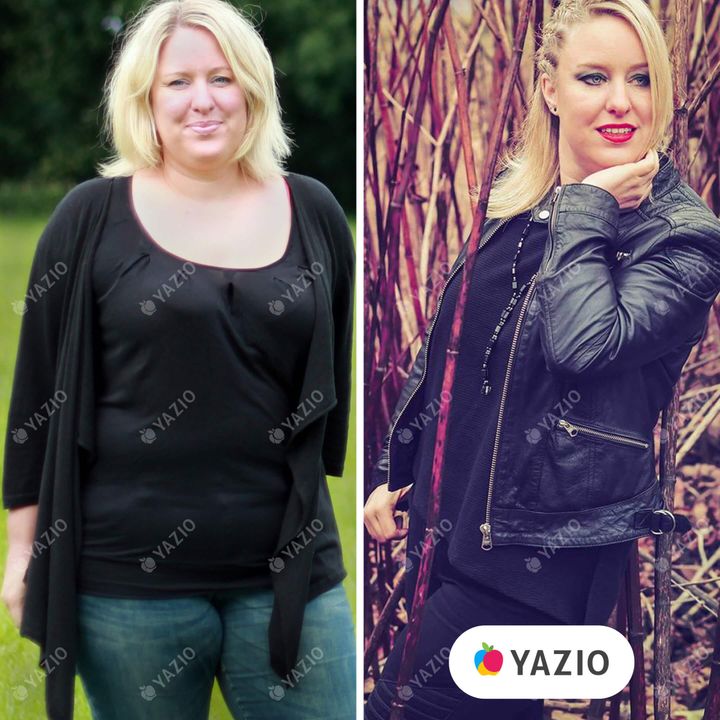 Katrin hat 20 kg mit Yazio abgenommen