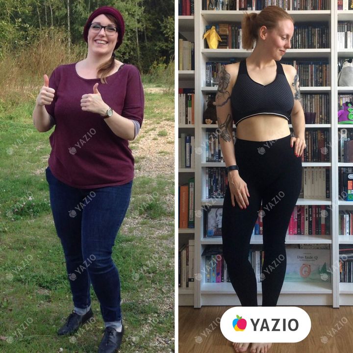 Christiane hat 31 kg mit Yazio abgenommen