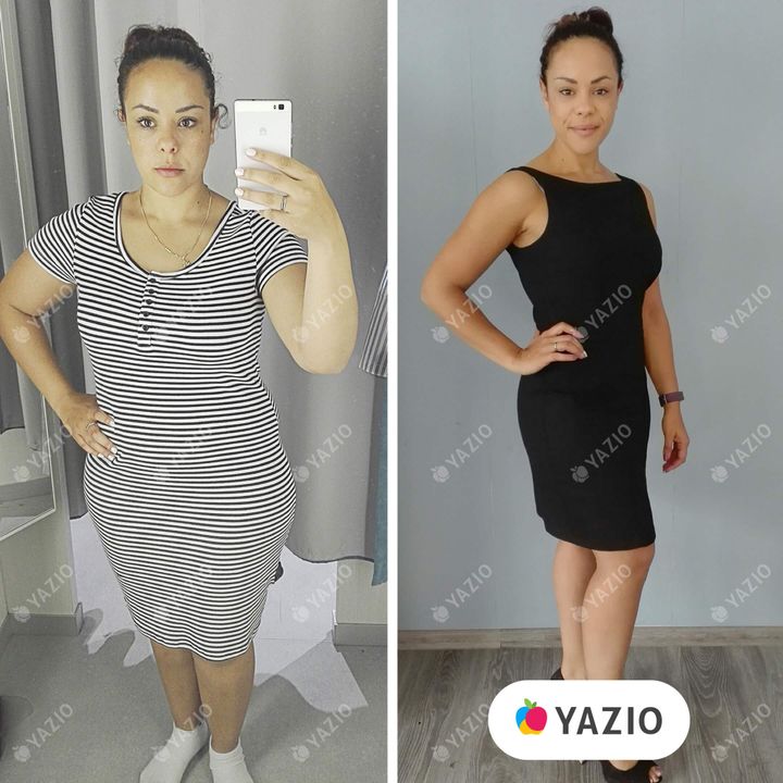 Olivia hat 20 kg mit Yazio abgenommen