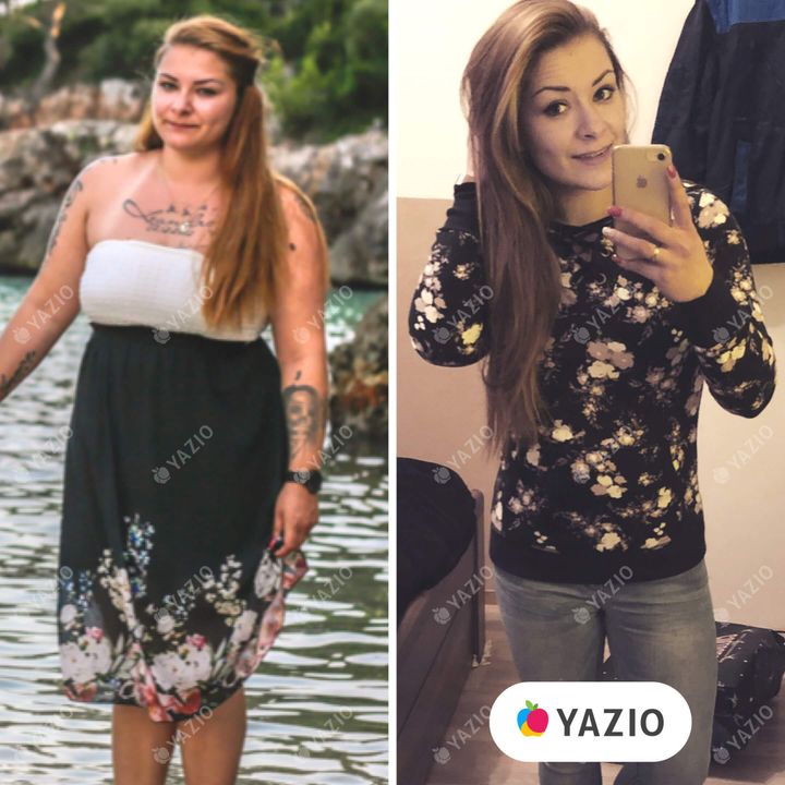 Canan hat 23 kg mit Yazio abgenommen