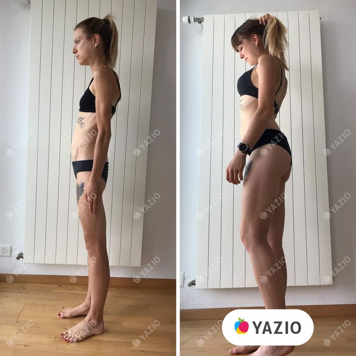 Jennifer hat 17 kg mit Yazio zugenommen