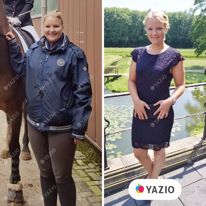 Lynn hat 32 kg mit Yazio abgenommen