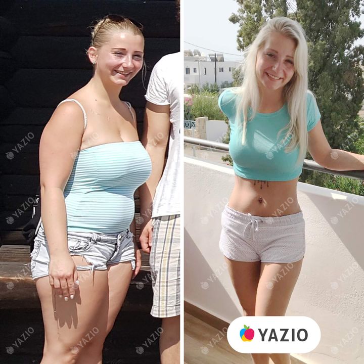 Isabelle a perdu 17 kg avec Yazio