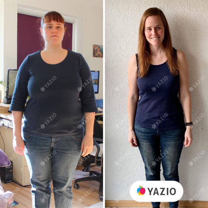 Britta lost 66 lb with Yazio
