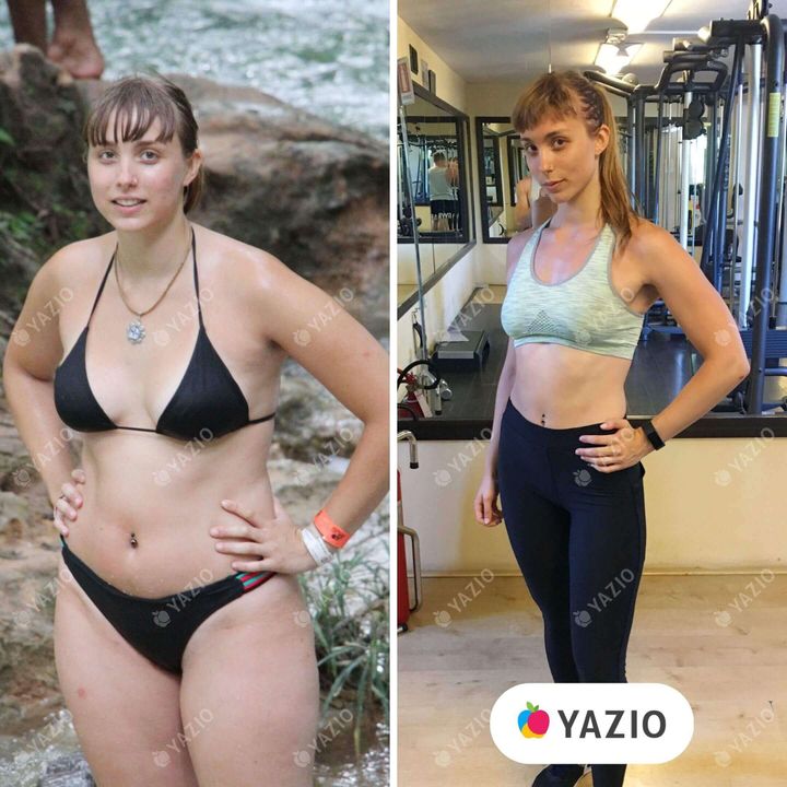 Asia ha perso 13 kg con Yazio