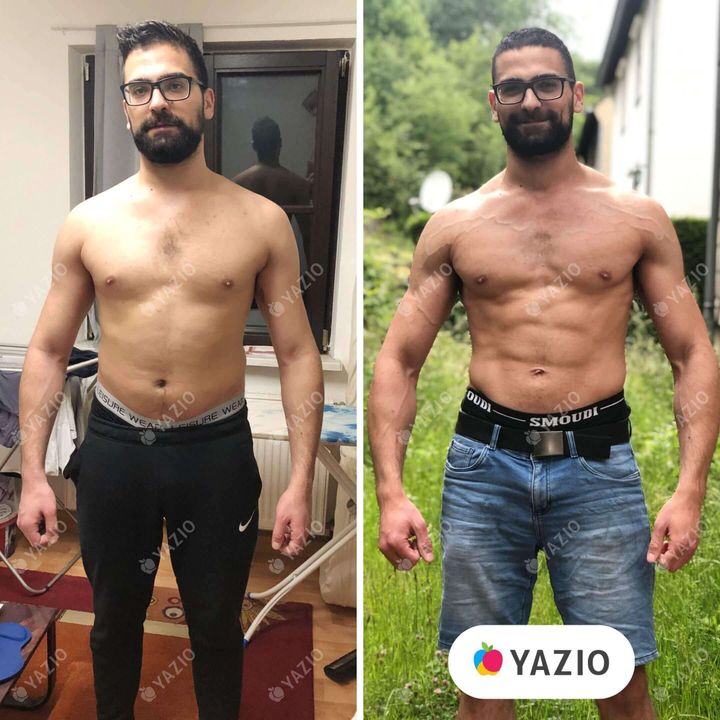 Ali hat 11 kg mit Yazio abgenommen