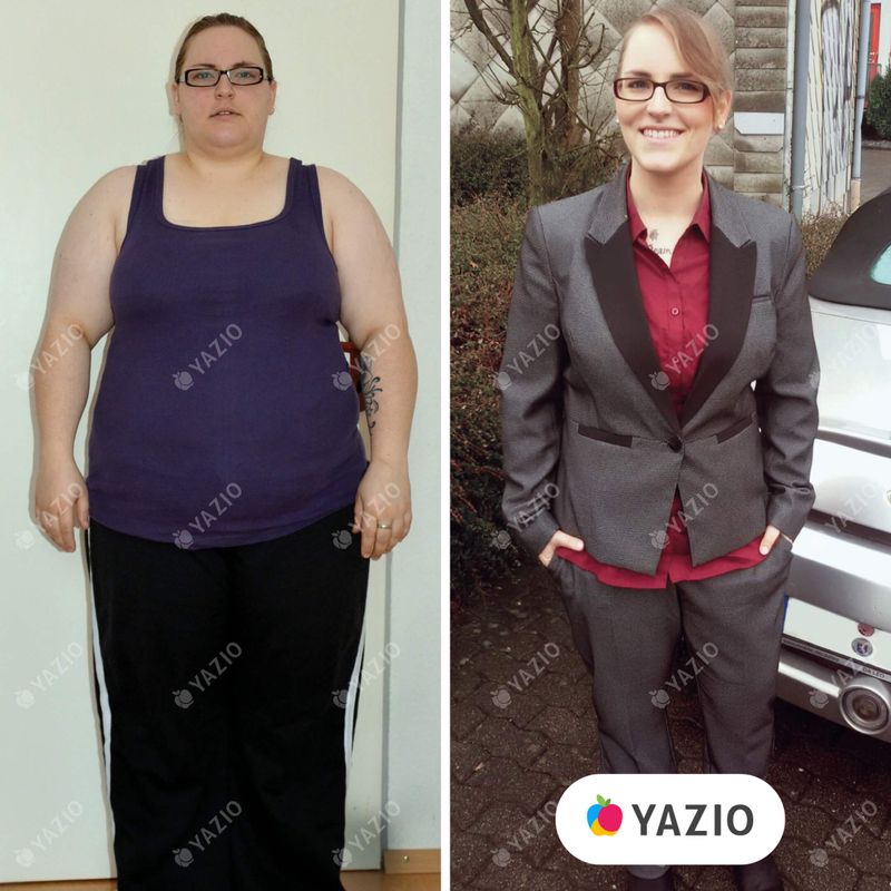 Sissi hat 51 kg mit Yazio abgenommen