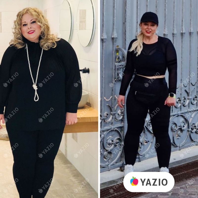 Corinna ha perdido 55 kg con Yazio