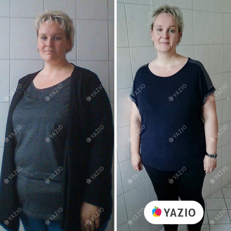 Heike hat 18 kg mit Yazio abgenommen