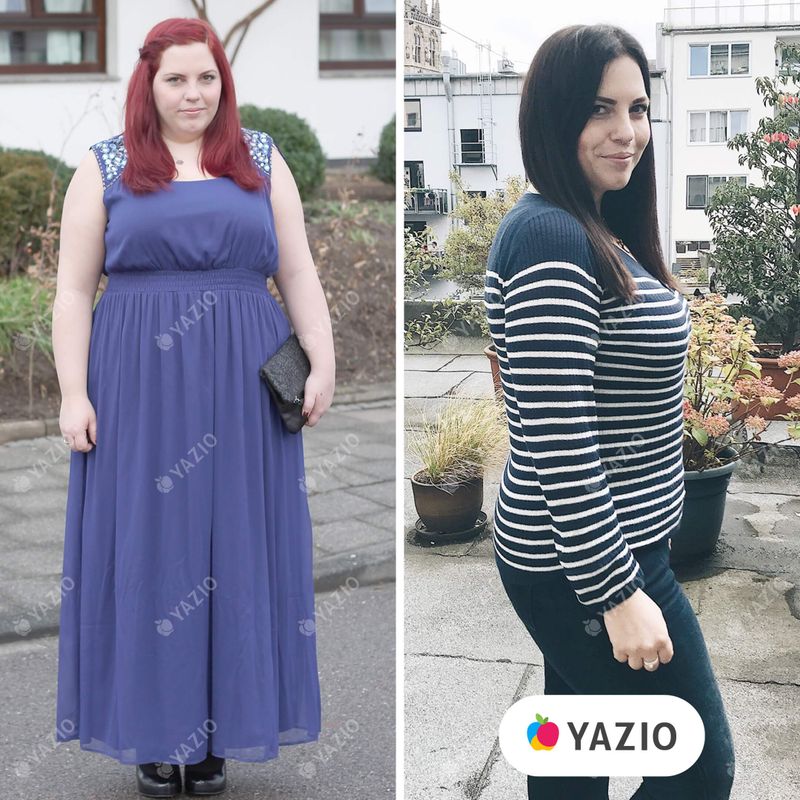 Stephanie hat 50 kg mit Yazio abgenommen
