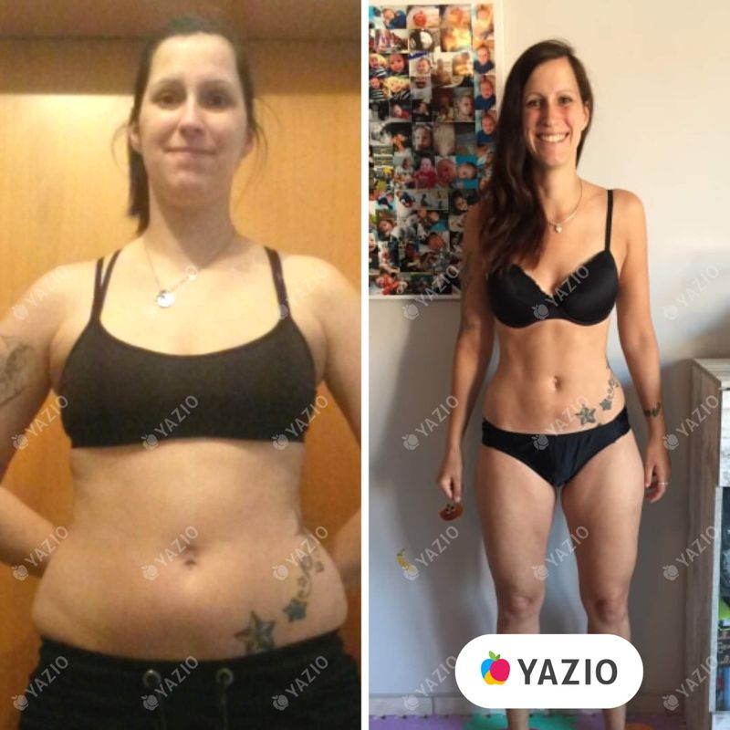 Sandra perdeu 35 kg com o Yazio