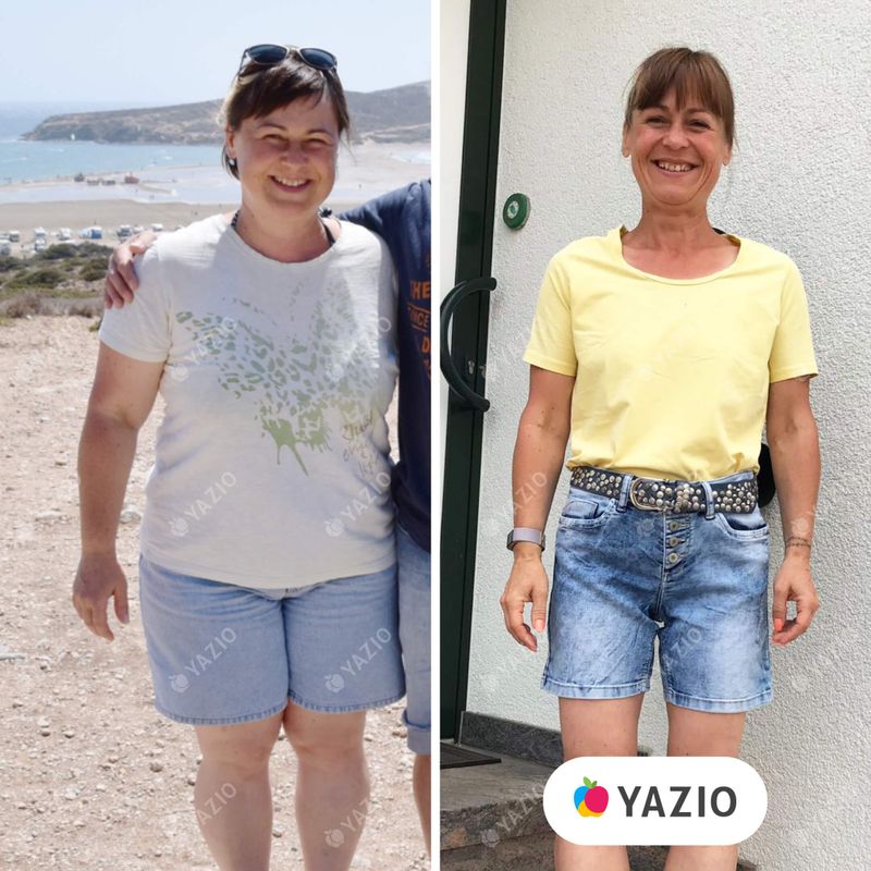 Silja a perdu 37 kg avec Yazio