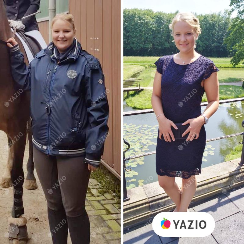 Lynn hat 32 kg mit Yazio abgenommen
