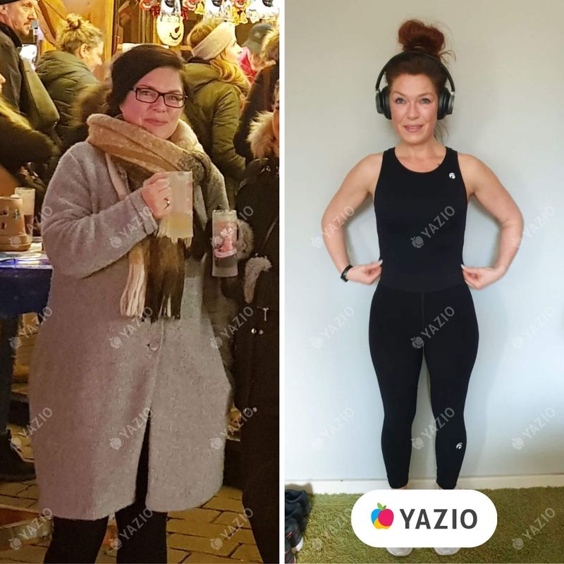 Yvonne a perdu 23 kg avec Yazio