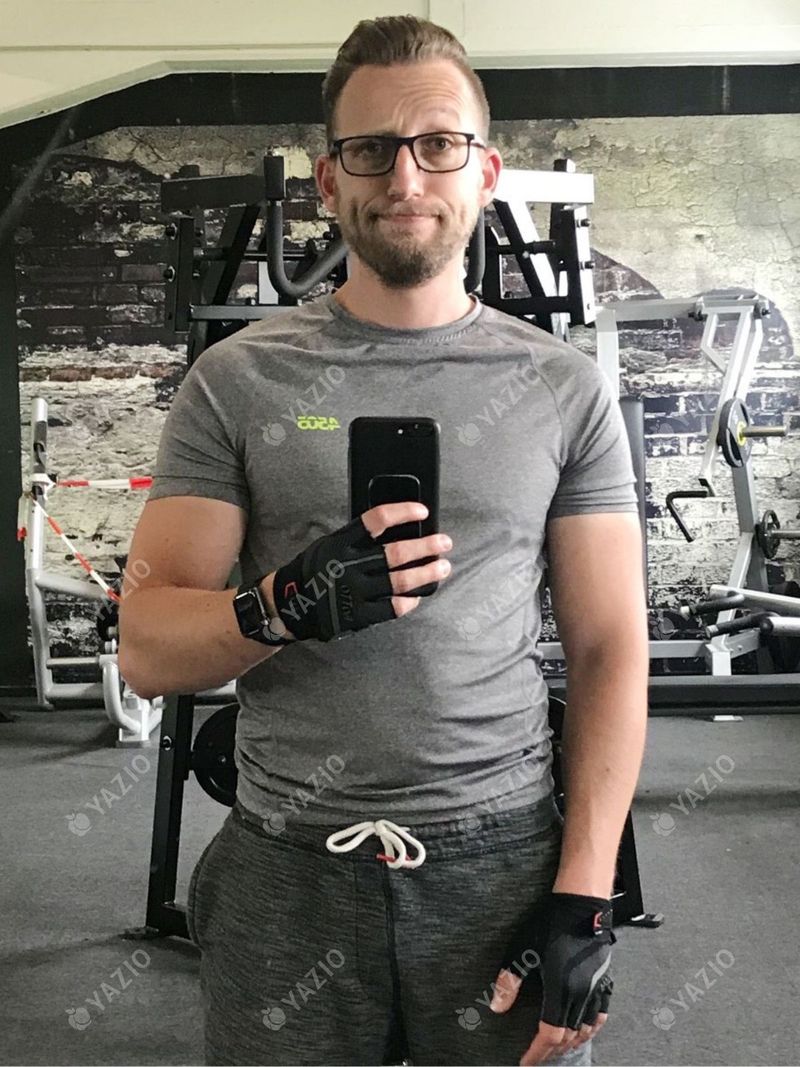 Uwe gained 31 lb, his success story